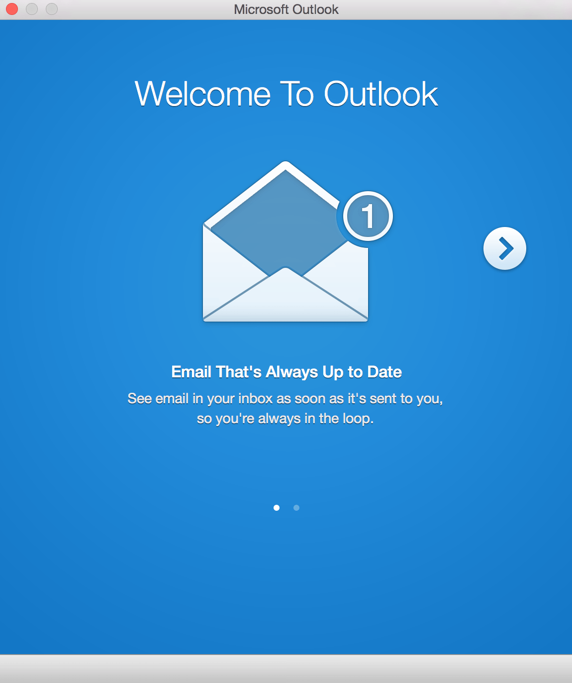 office 2016 for mac outlook white screen